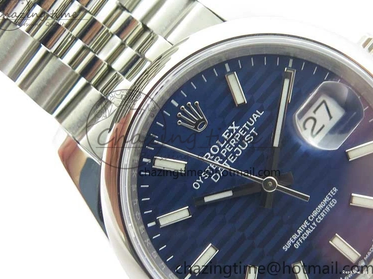 1231 DateJust 36 SS 126200 BP Maker 1:1 Best Edition New Blue Dial on Jubilee Bracelet Resilient 2529
